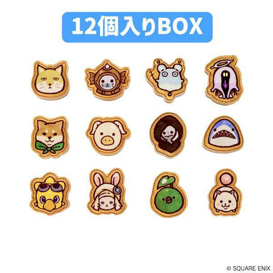  Square Enix Final Fantasy XIV Graffiti Minions Acrylic Magnet Vol.2 (12-Piece Box) 