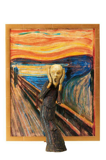  FREEing figma Table Museum The Scream Poseable Figure 