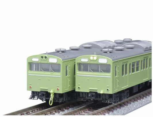 Tomix 97615 JNR Series 103 Commuter Train (High Cab ATC Car - Uguisu) 7 Cars Set (N scale)