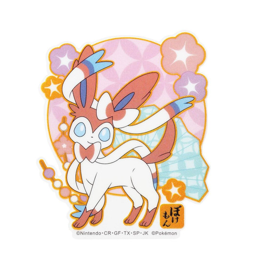  Pokemon Center Original Mobile Sticker Wagara Sylveon 