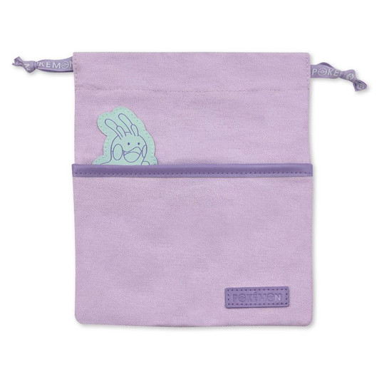  Pokemon Center Original Drawstring Bag Peek-a-boo Applique Goomy 