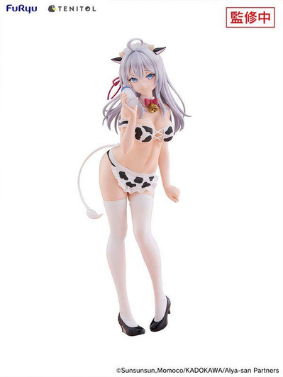  FuRyu Tenitol Tall: Alya Sometimes Hides Her Feelings in Russian - Alya Cow Costume Ver. Figure 