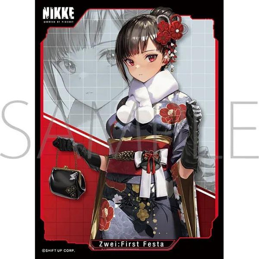 Movic Character Sleeve Collection Matte Series Goddess Of Victory: NIKKE Zwei: First Festa (No.MT2116) Pack 
