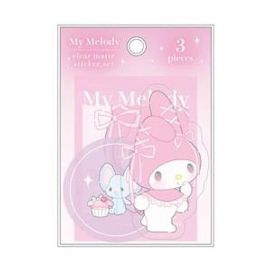  T's Factory Sanrio Clear Matte Sticker Set Ballet Core / My Melody 