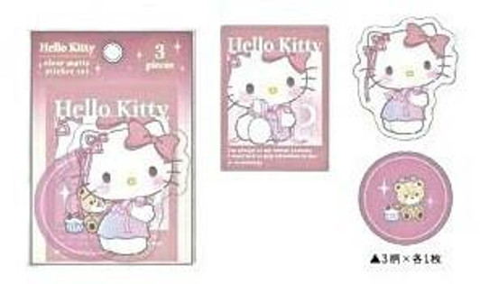  T's Factory Sanrio Clear Mat Sticker Set Ballet Core / Hello Kitty 