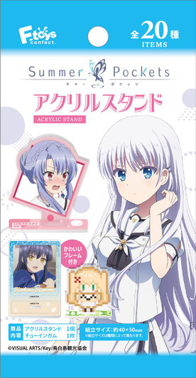  F-toys "Summer Pockets" Acrylic Stand Complete BOX (20pcs) 