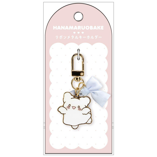  T's Factory Sanrio Ribbon Metal Keychain Hanamaru Obake 