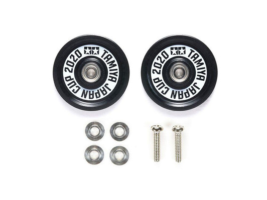  Tamiya 95137 Mini 4WD 19mm Aluminum Ball-Race Rollers (Ringless/Black) J-CUP 2020 