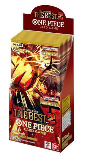  Bandai [PRB-02] PREMIUM BOOSTER -ONE PIECE CARD THE BEST vol.2 (10 Packs) 