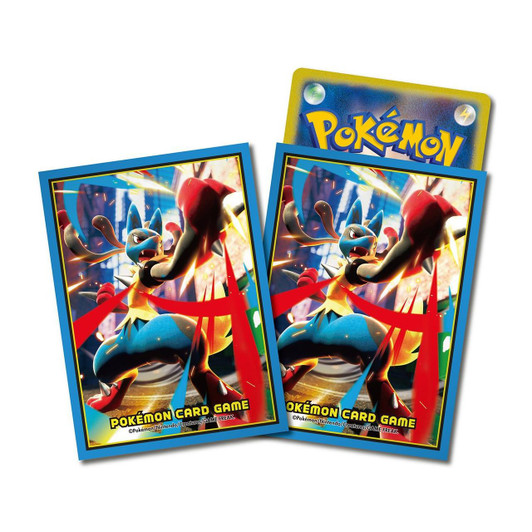 Pokemon Center Original Pokemon Card Game TCG Deck Sleeves Mega Lucario 