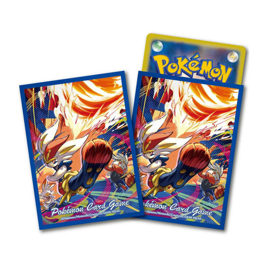 Pokemon Center Original Pokemon Card Game TCG Deck Sleeves Evolutionary Path Cinderace 