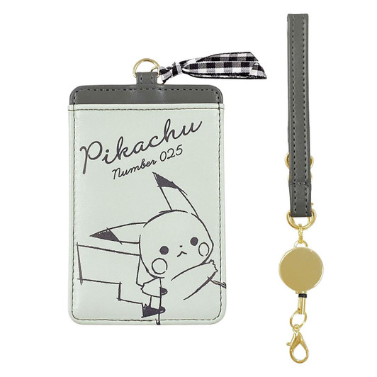  Pokemon Center Original Single Pass Case Lunlun Pikachu 