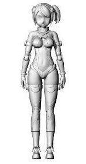  Hasegawa A.S.G Girls EMO-X0024 "Ciel" 1/12 Plastic Model 