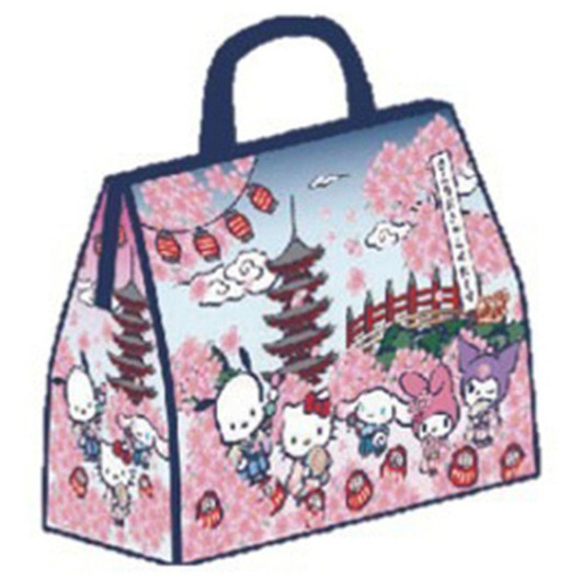  Asunarosya Sanrio Characters Extra Large Souvenir Bag (Sakura Japan) 