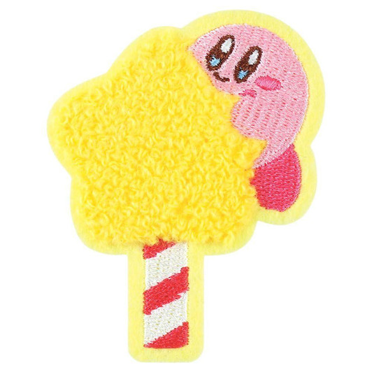  T's Factory Kirby The Star Embroidery Sticker Star Rod 