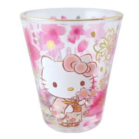 Asunarosya Sanrio Characters TKY Japan Kimono S Shot Glass KT