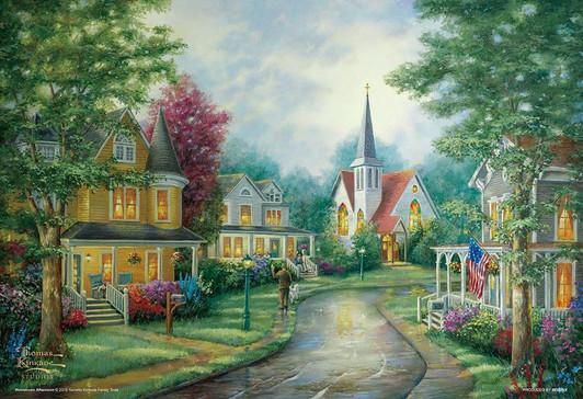 Jigsaw Puzzle Hometown, Calm Afternoon (300 Pieces)