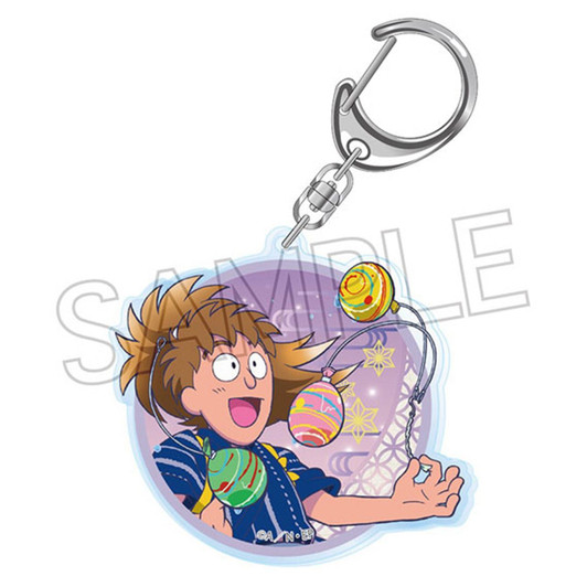 TwinCre Rantaro From Nintama Acrylic Keychain Summer Festival Event Fuwa Raizo