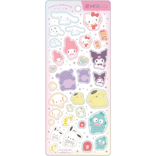 T's Factory Sanrio Puffy Seal Cheek Poke Characters