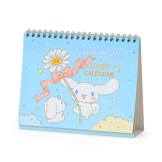  Sanrio Cinnamoroll Ring Calendar 2026 Paper Desktop 622095 