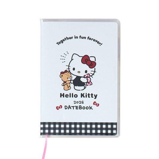 Sanrio Hello Kitty Pocket Datebook 2026 October Start Compact Size Notebook, Journal, Schedule Book, Diary 622915