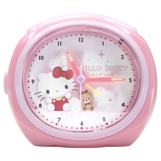 T's Factory Sanrio Consecutive Second Hand Bell Alarm Clock Hoppe-tsun Hello Kitty
