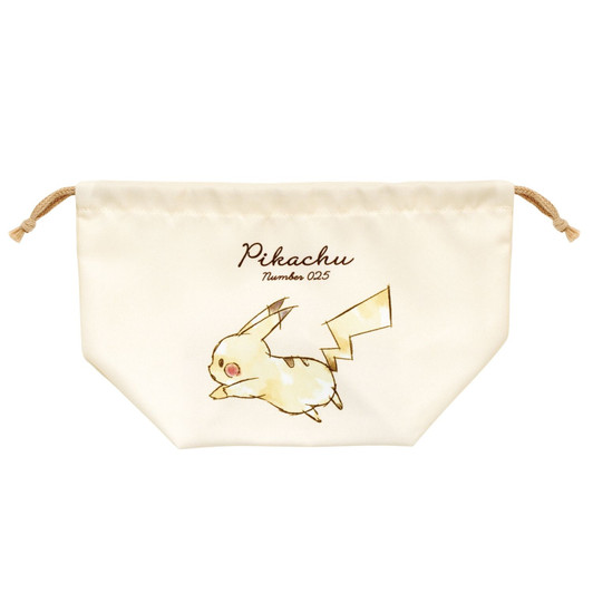 Pokemon Center Original Lunch Drawstring Bag / Dash