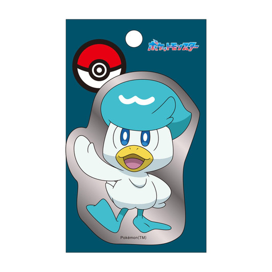 Pokemon Center Original Silver Sticker Quaxly