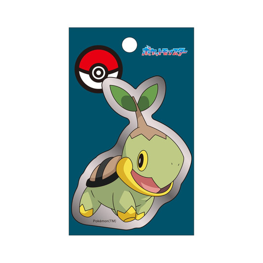 Pokemon Center Original Silver Sticker Turtwig