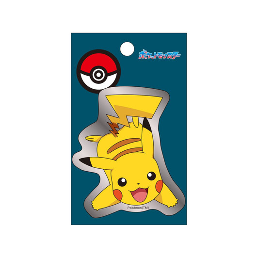 Pokemon Center Original Silver Sticker Pikachu