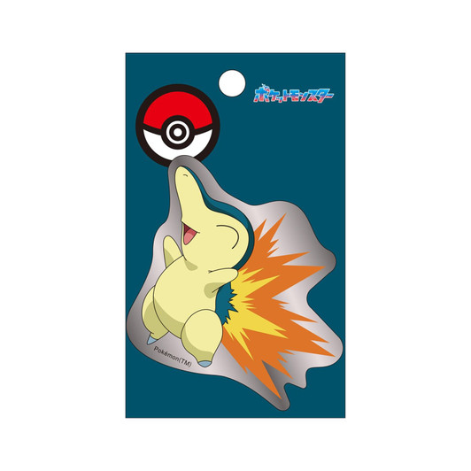 Pokemon Center Original Silver Sticker Cyndaquil