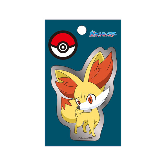 Pokemon Center Original Silver Sticker Fennekin