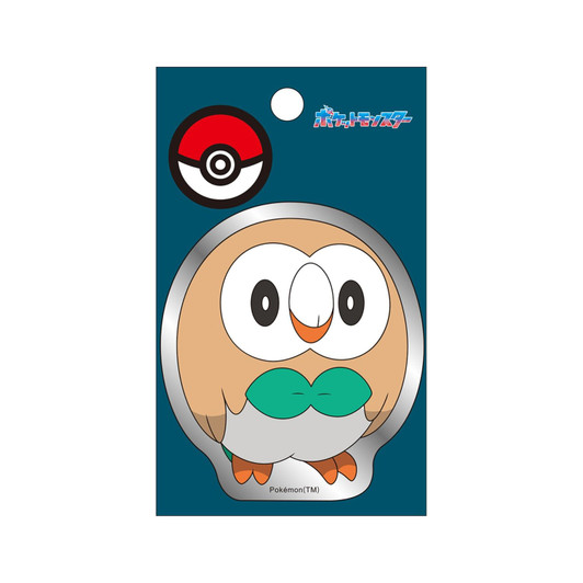 Pokemon Center Original Silver Sticker Rowlet