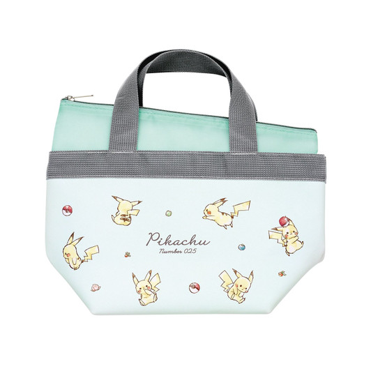 Pokemon Center Original Insulated Bag / Pokeball And Pikachu