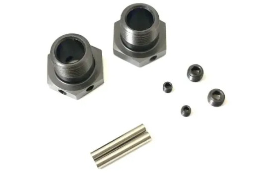 Kyosho IFW625NB Wheel Hub (Narrow/Gunmetal/2pcs/MP10)