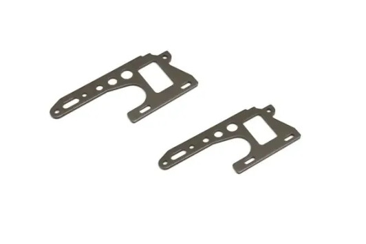 Kyosho OT214GM Front Side Plate (Gunmetal/OPTIMA)