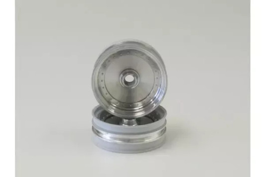 Kyosho SCH001SCB FrontWheel(SatinChrome/2pcs/Scorpion'14)