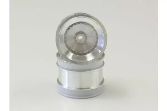 Kyosho SCH002SCB Rear Wheel(SatinChrome/2pcs/Scorpion'14)