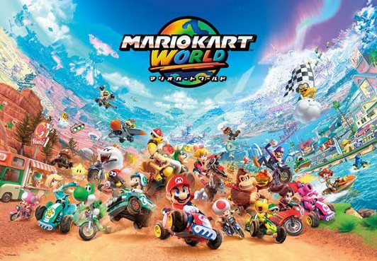 Jigsaw Puzzle Mario Kart World (2) (1000 Pieces)