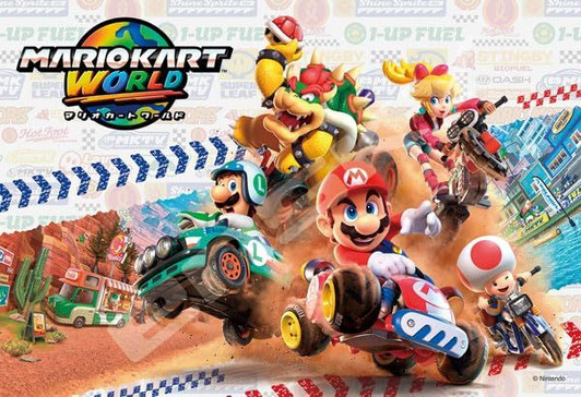 Jigsaw Puzzle Mario Kart World (300 Pieces)