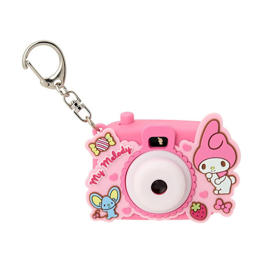  Sanrio My Melody Camera Shaped Light Scope Keychain (Miniature Toy) 