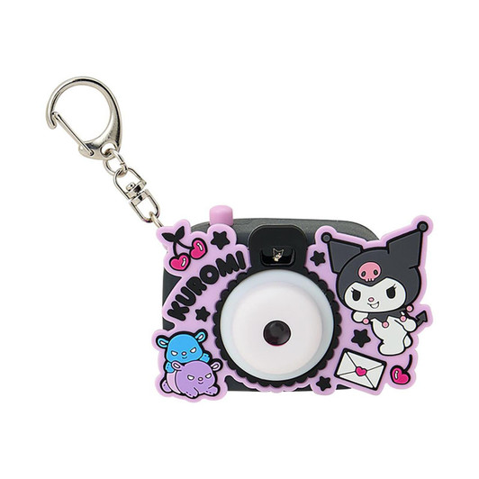  Sanrio Kuromi Camera-Shaped Light Scope Keychain (Miniature Toy) 