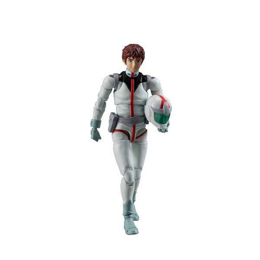 Megahouse MegaHouse G.M.G. Collection 09 Mobile Suit Gundam Earth Federation Force Amuro Ray Normal Suit Ver. Action Figure 
