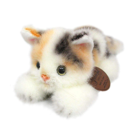 San-ei Original Plush Graceful (Made In Japan) Kitten Miya Creeping Calico Cat Reissue 