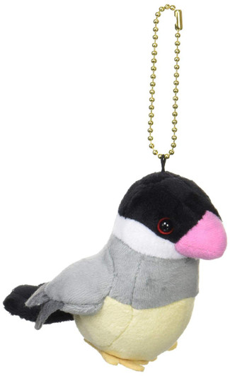  San-ei Piyopiyo Small Bird Sakura Bunting Plush 