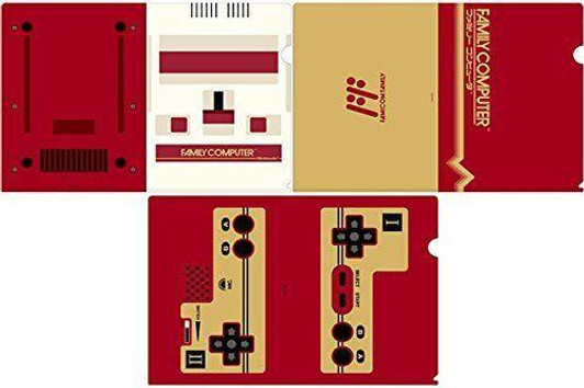 San-ei Family Computer Merchandise Series Clear File Set of 3 