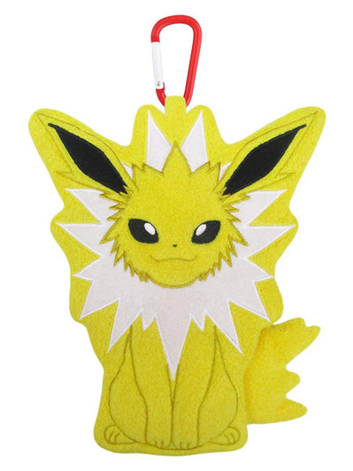  San-ei Pokemon Petafuwa Pouch Jolteon 
