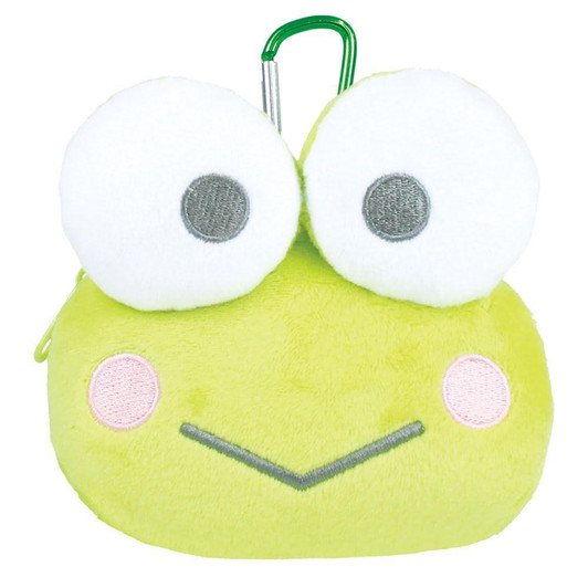  T's Factory Sanrio Plush Toy With Karabiner Fastener Mascot Keroppi 