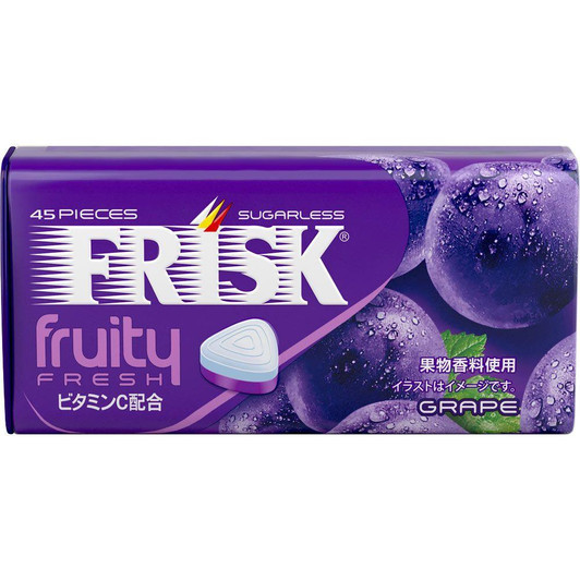  Japanese Food Frisk Fruity Fresh Grape 31.5g Kracie Foods - Candy 