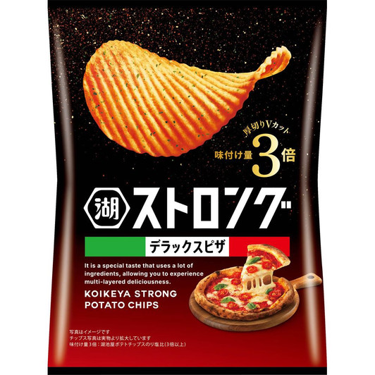 Japanese Food Strong Deluxe Pizza 53g Koikeya